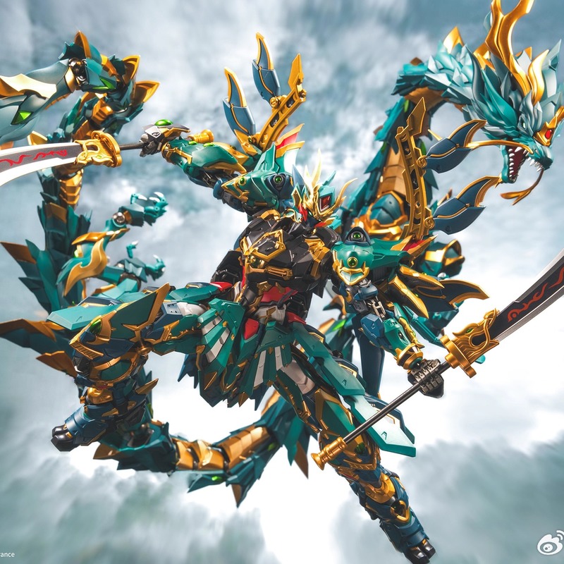 Model Kit Xiaoyaozi - Edição limitada modelos zangdao dragão azul