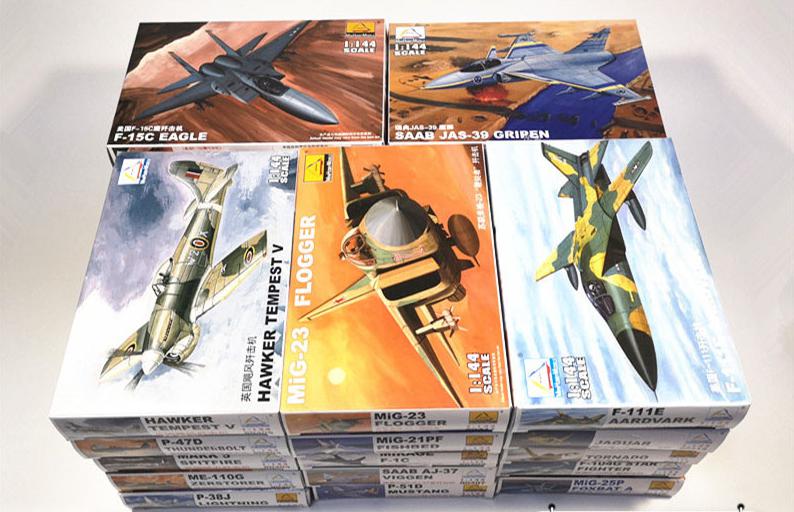 Model Kit Motor Nuclear - 25 PEÇAS 1/144 Modelo de Avião