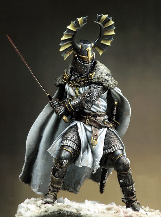 Model Kit Warhammer - Kit de resina de guerreiros teutônicos