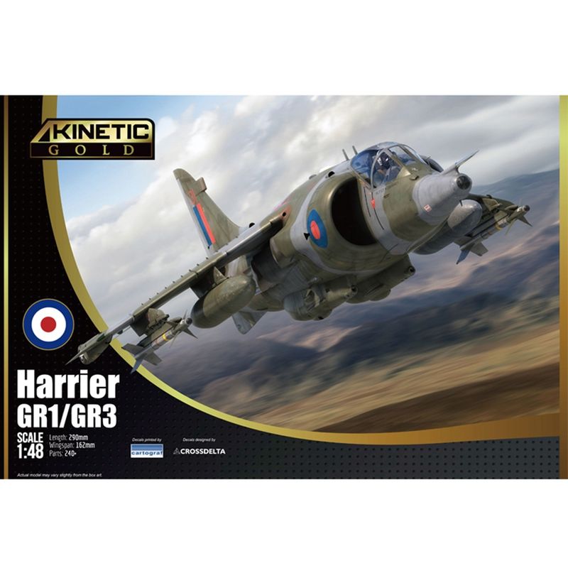 Model Kit Keroro - KINETIC-Kit modelo para Harrier, K48060, 1,