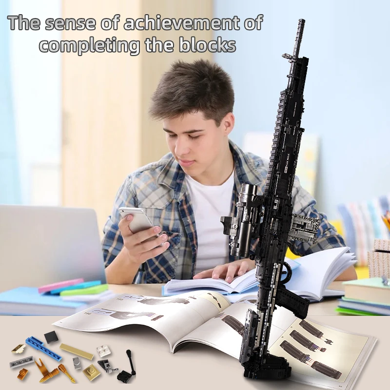 Militar MK14 Battle Rifle Gun  - Model Kit Weapons avaliação e preço