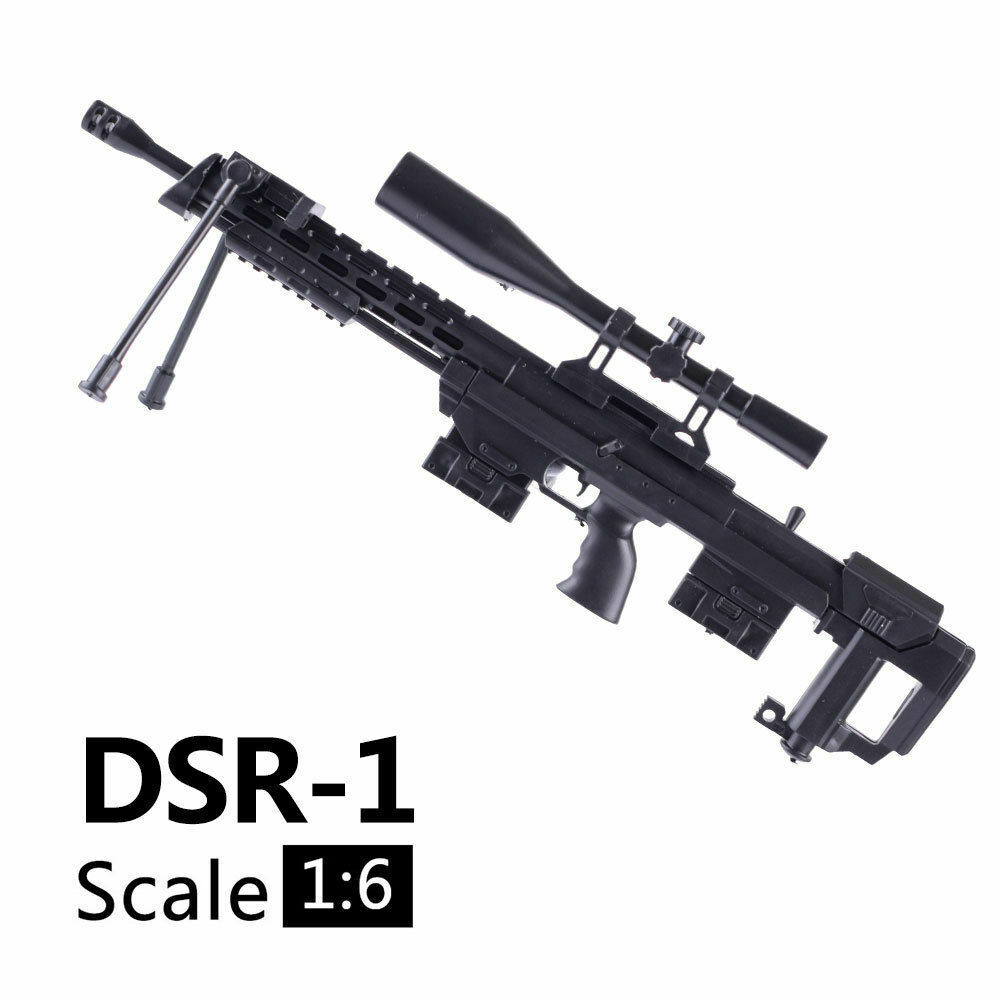 Modelo de rifle DSR1 em escala - Model Kit Weapons avaliação e preço