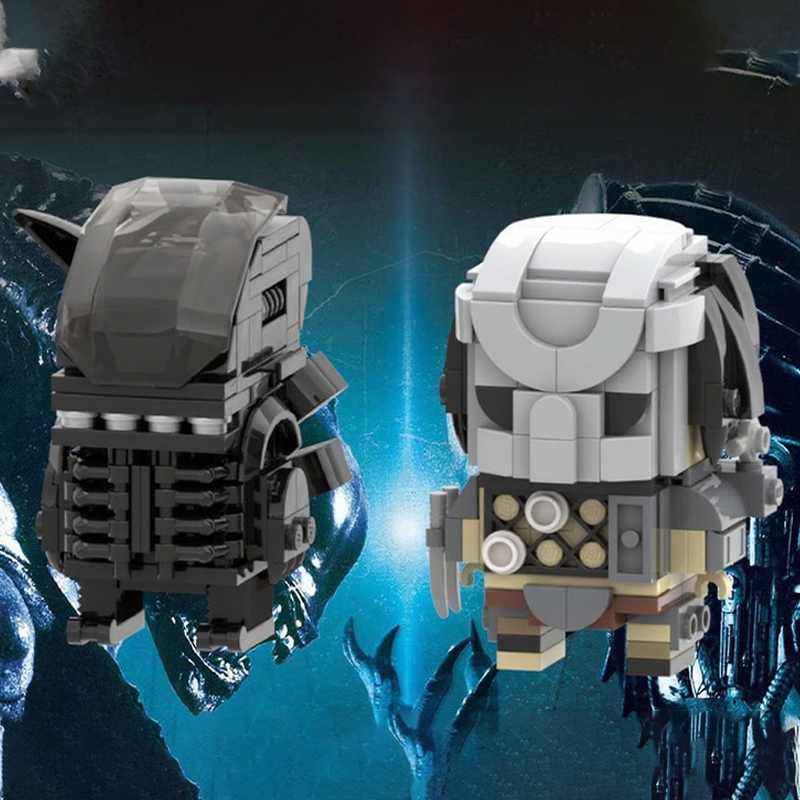 322 peças MOC Predador vs. Ali - Model Kit Vs Lego avaliação e preço