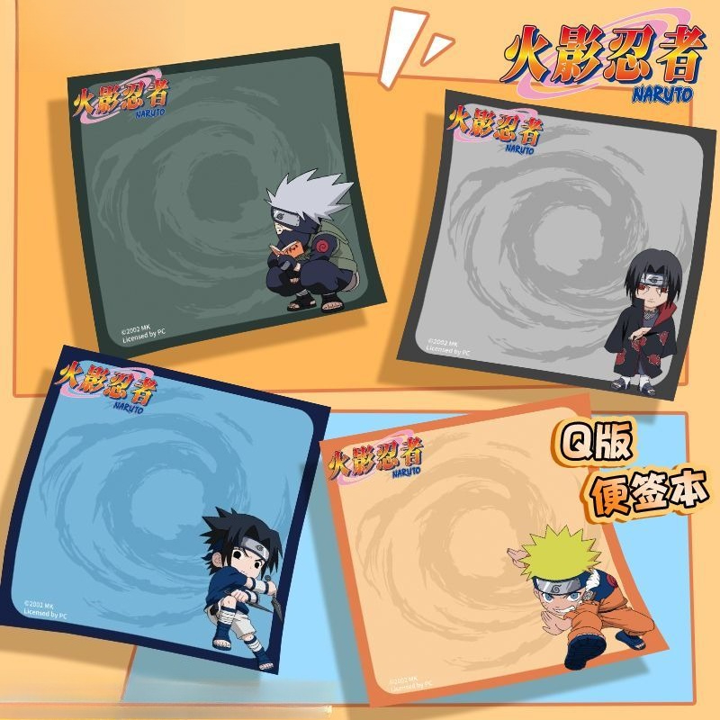 Novos Post-it do Naruto Uchiha - Model Kit Naruto avaliação e preço