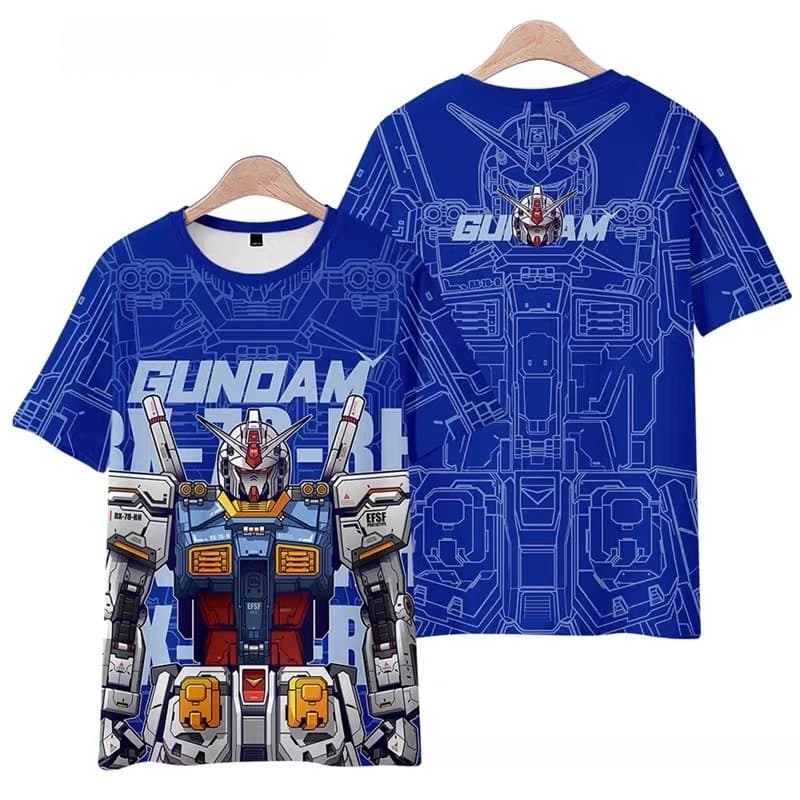Camiseta masculina com estampa - Model Kit Gundam Wing avaliação e preço