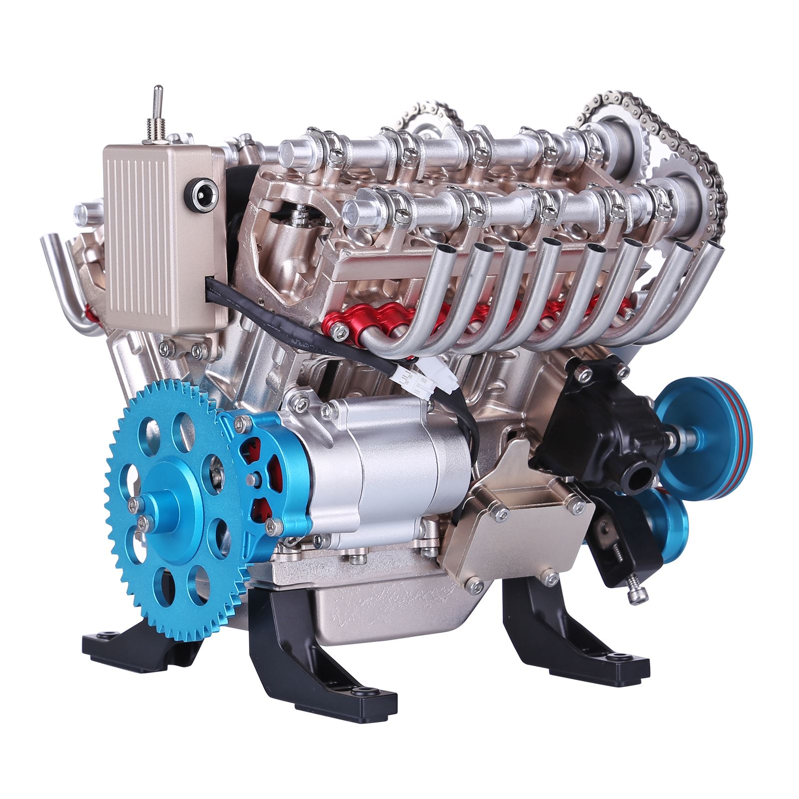 500 + pçs diy v8 modelo de mot - Model Kit V8 Engine avaliação e preço