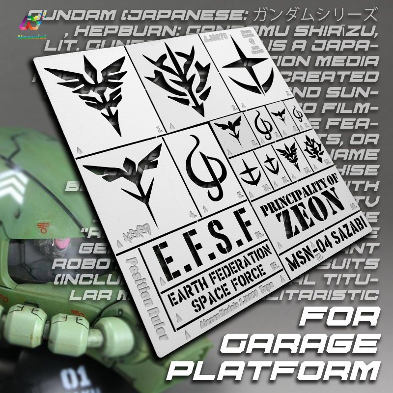 Molde de Estêncil para Aerogra - Model Kit Gundam Wing avaliação e preço