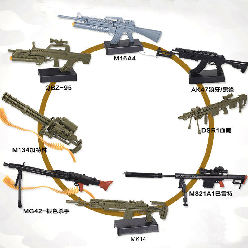 Modelo de Arma em Miniatura Es - Model Kit Weapons avaliação e preço