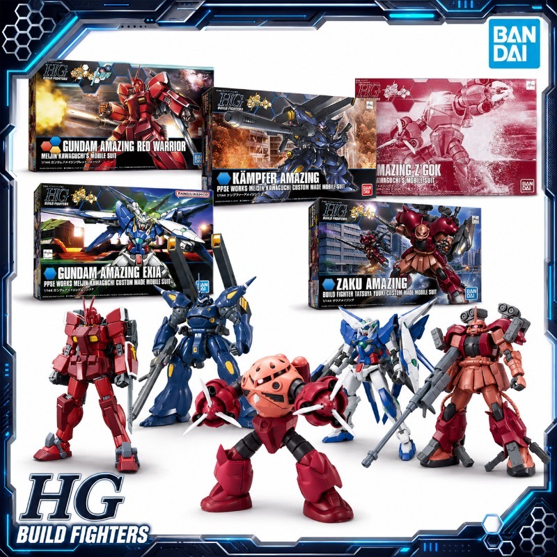 Bandai Original HGBF 1/144 Ama - Model Kit Gundam Wing avaliação e preço