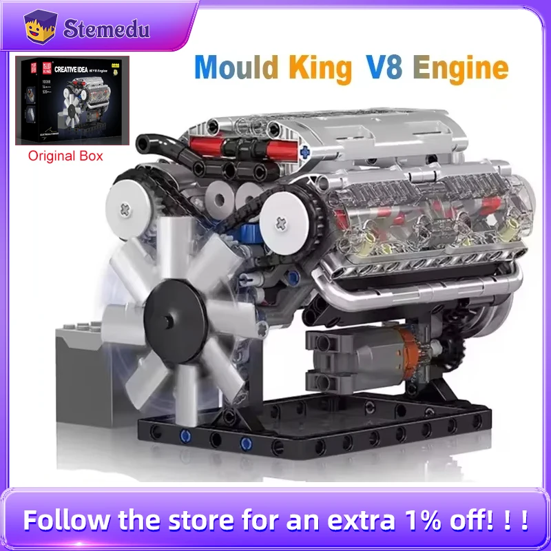 Molde rei v8 conjuntos de bloc - Model Kit V8 Engine avaliação e preço