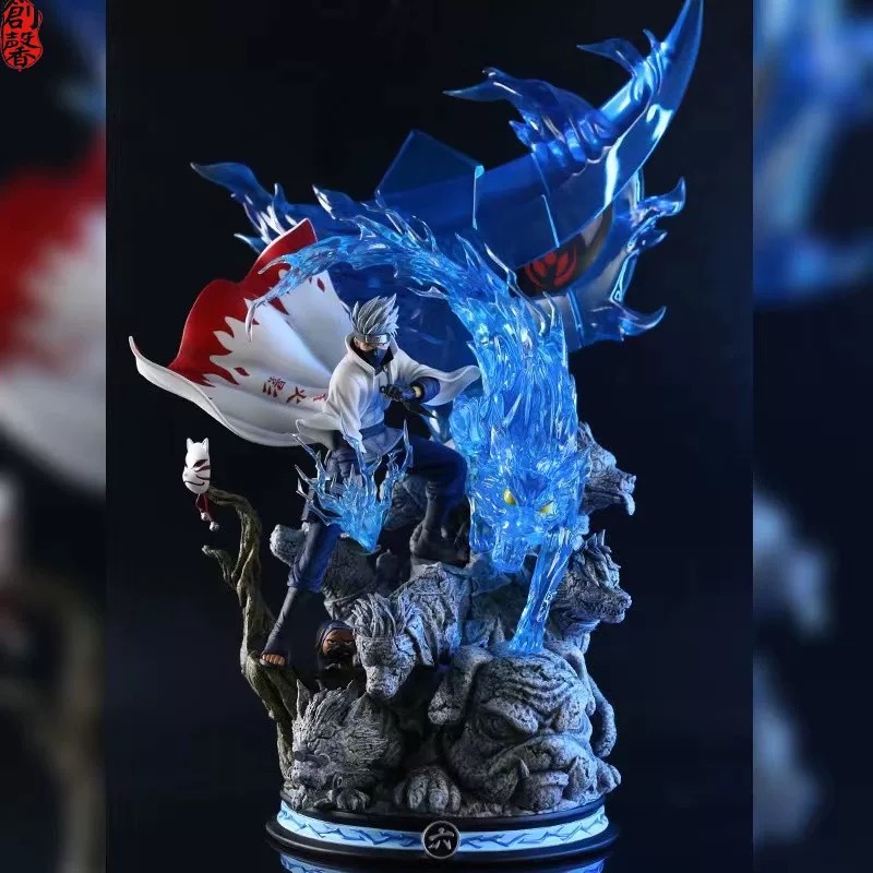 Naruto anime figura kakashi sa - Model Kit Naruto avaliação e preço
