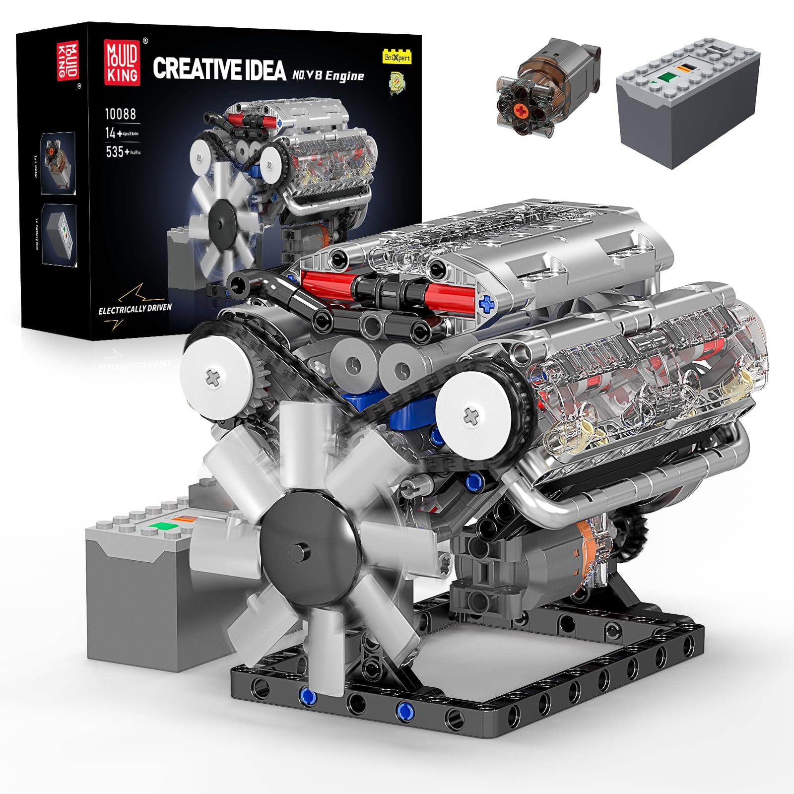 Kit de Blocos de Montar Mould  - Model Kit V8 Engine avaliação e preço