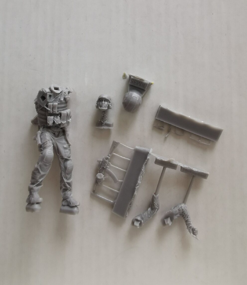 Kit de modelo 1:35 kit de resi - Model Kit Warhammer avaliação e preço