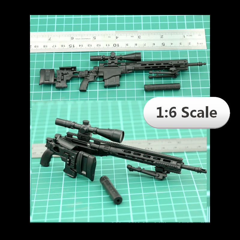 Escala de 1/6, remington msr m - Model Kit Weapons avaliação e preço