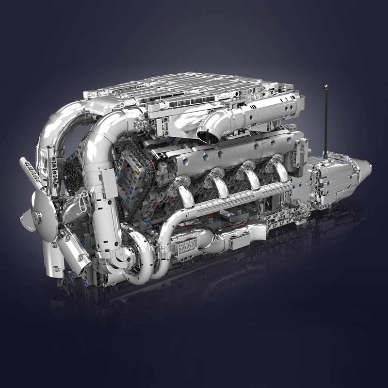 Molde king 10168 v8 kit de mot - Model Kit V8 Engine avaliação e preço